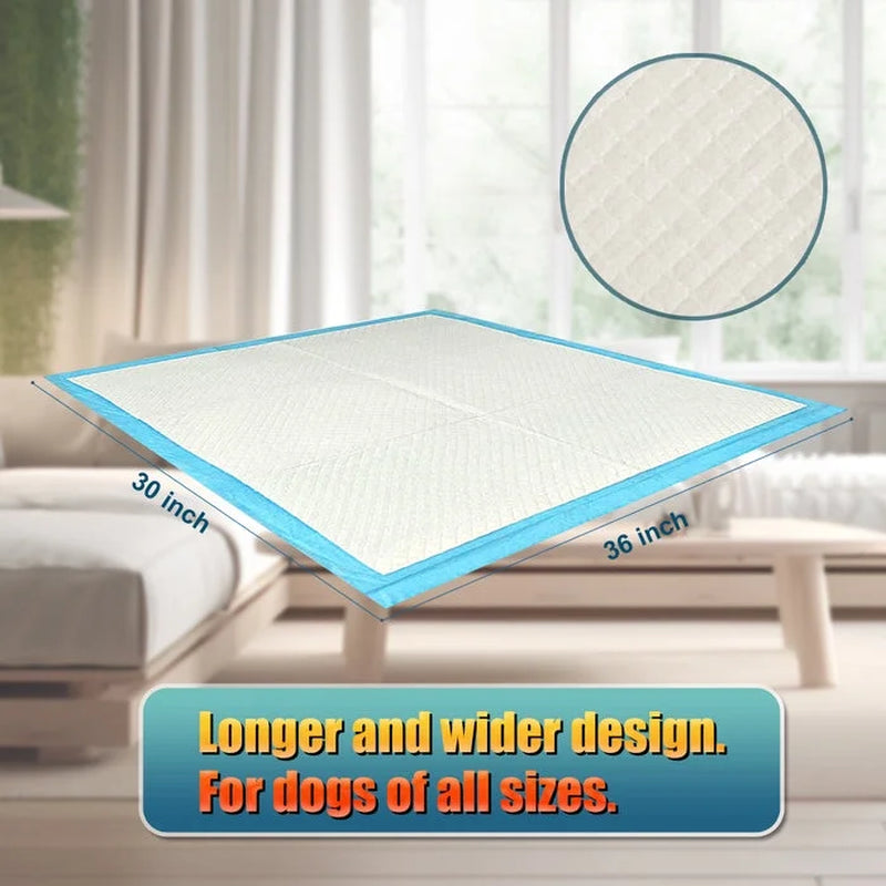 150 Count Medium (30" x 36") Super Absorbent Dog and Puppy Training Pads