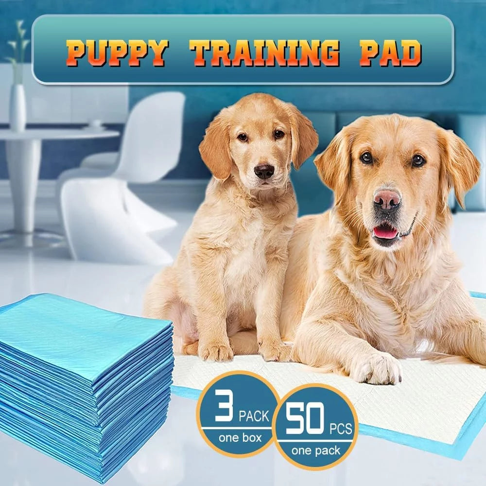 150 Count Medium (30" x 36") Super Absorbent Dog and Puppy Training Pads