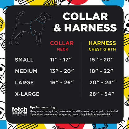Friends Merchandise: Classic TV Show Dog Collar in Black with D-Ring for Medium Breeds